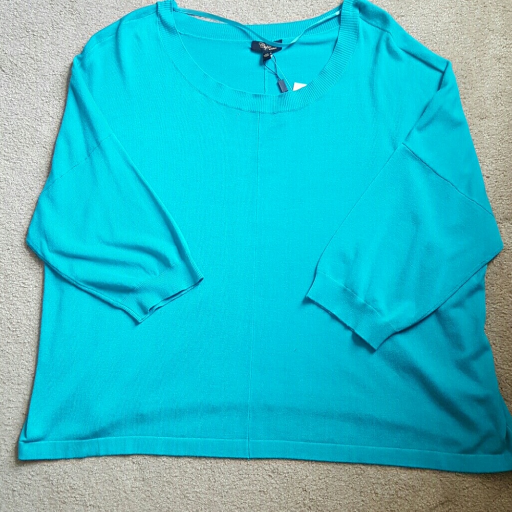 + Aqua light sweater top