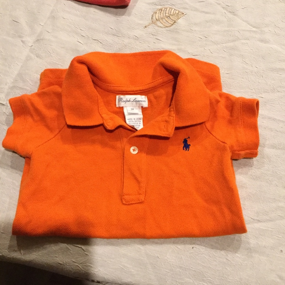 Bundle LOT 4 pairs POLO RL baby onesies 6-9m. - Picture 4 of 5