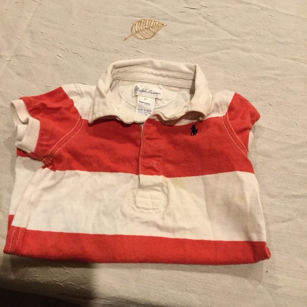 Bundle LOT 4 pairs POLO RL baby onesies 6-9m. - Picture 5 of 5