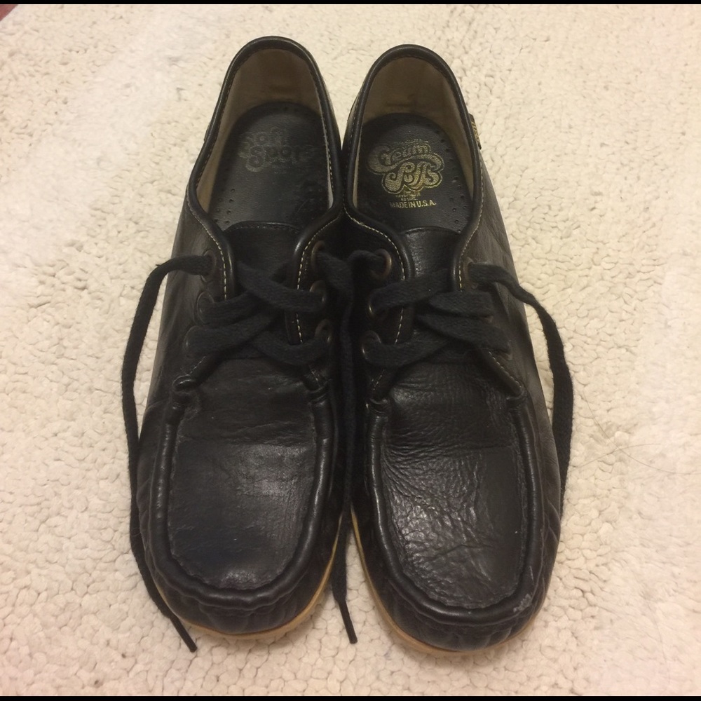 Vintage Soft Spots Granny Shoes 6 1/2 M
