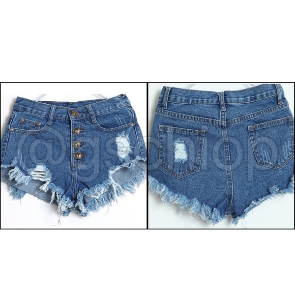 Denim Shorts - Picture 2 of 4