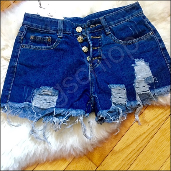 Denim Shorts - Picture 3 of 4