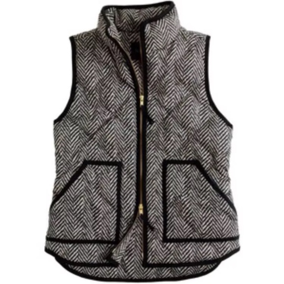 ❌SOLD❌ J Crew RETAIL Herringbone Excursion Vest - Picture 3 of 6