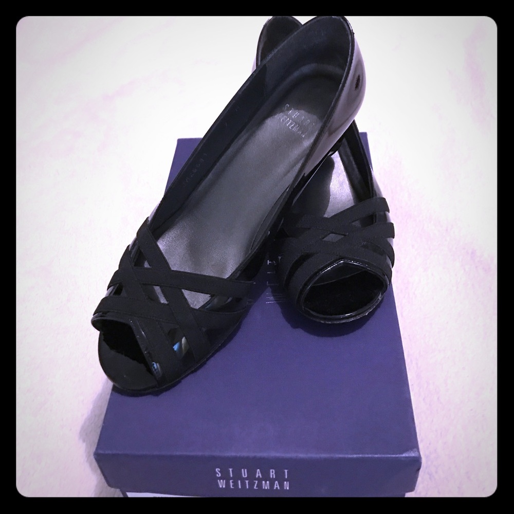 Stuart Weitzman Patent Leather Pumps