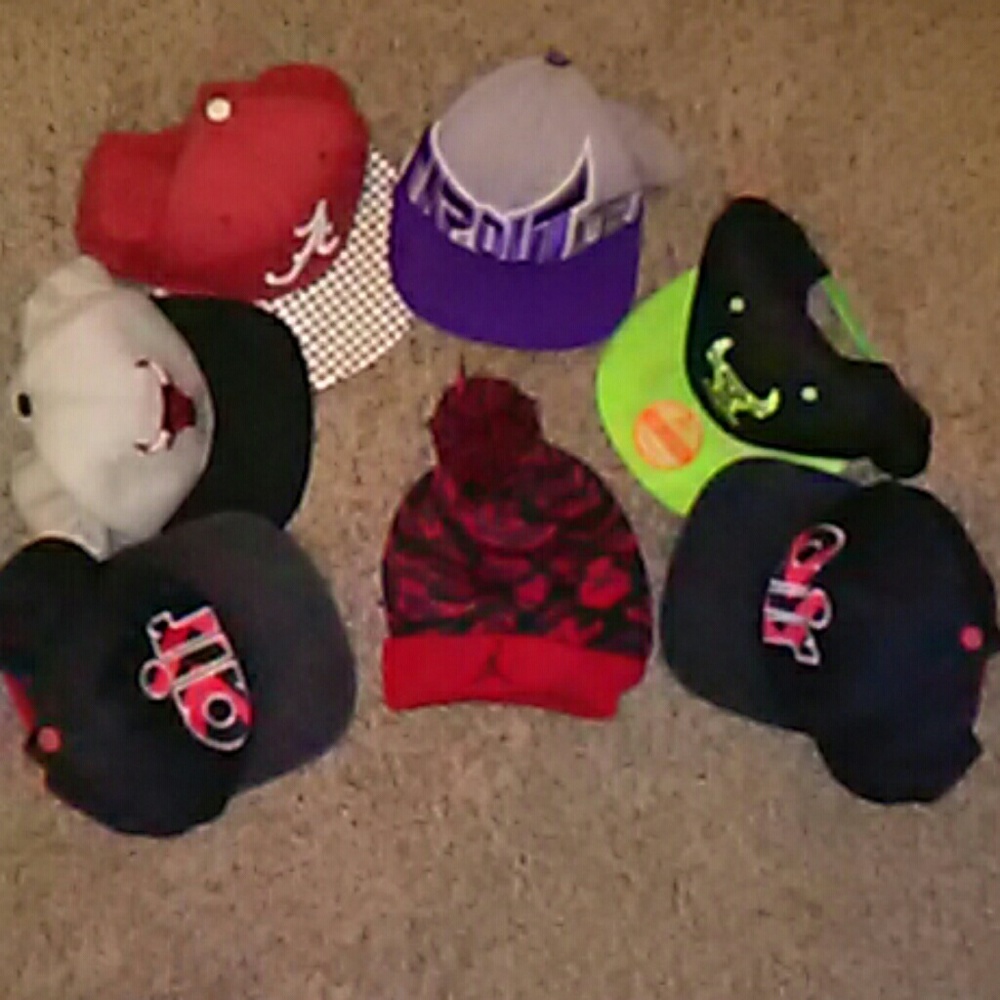 A bunch of hats