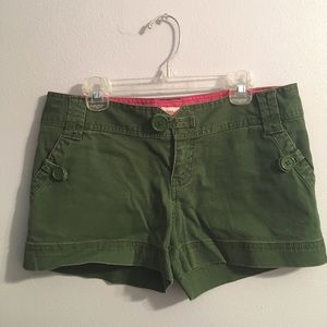 Mossimo Green shorts