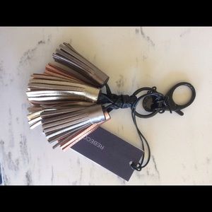 Rebecca minkoff tassel key fob