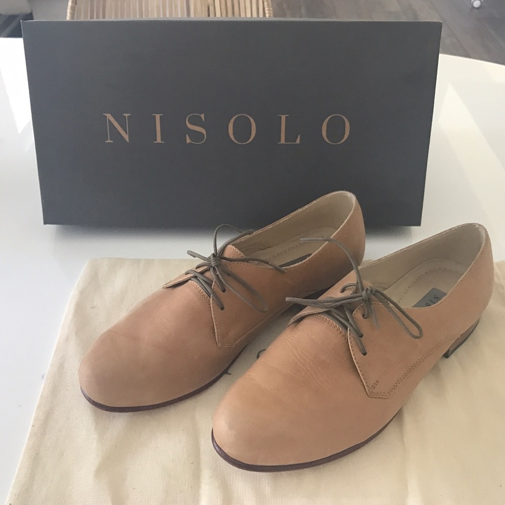 NISOLO OXFORD SHOES SIZE 7.5