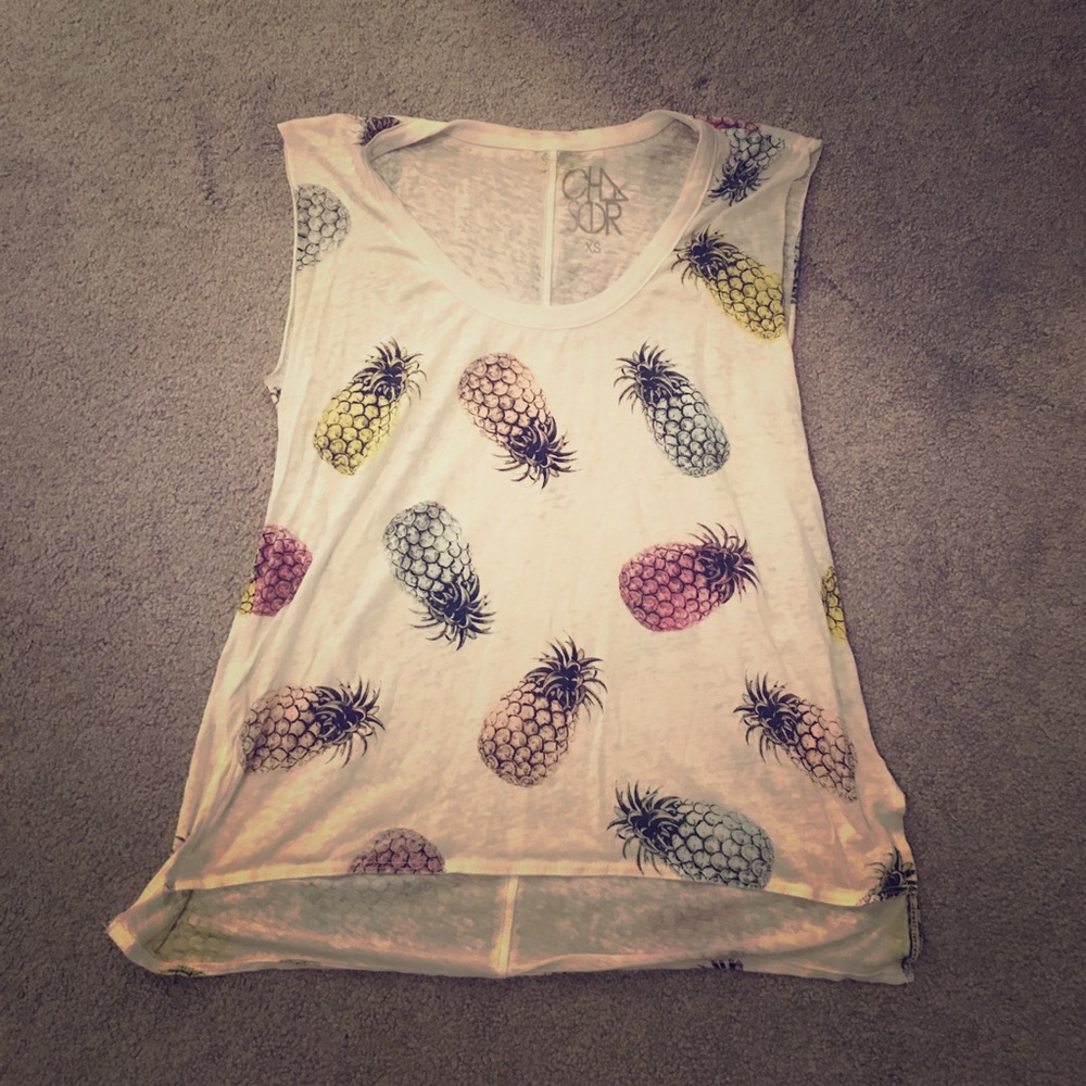 Pineapple tank top