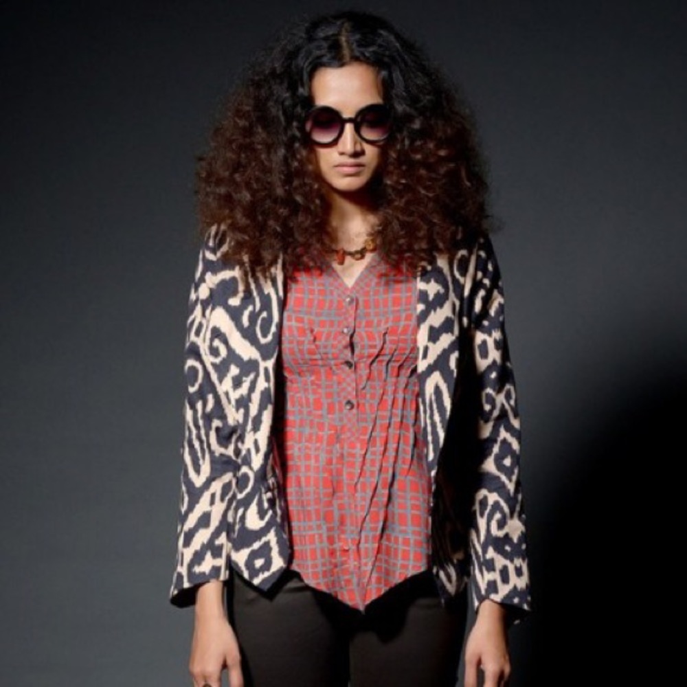 Ikat blazer