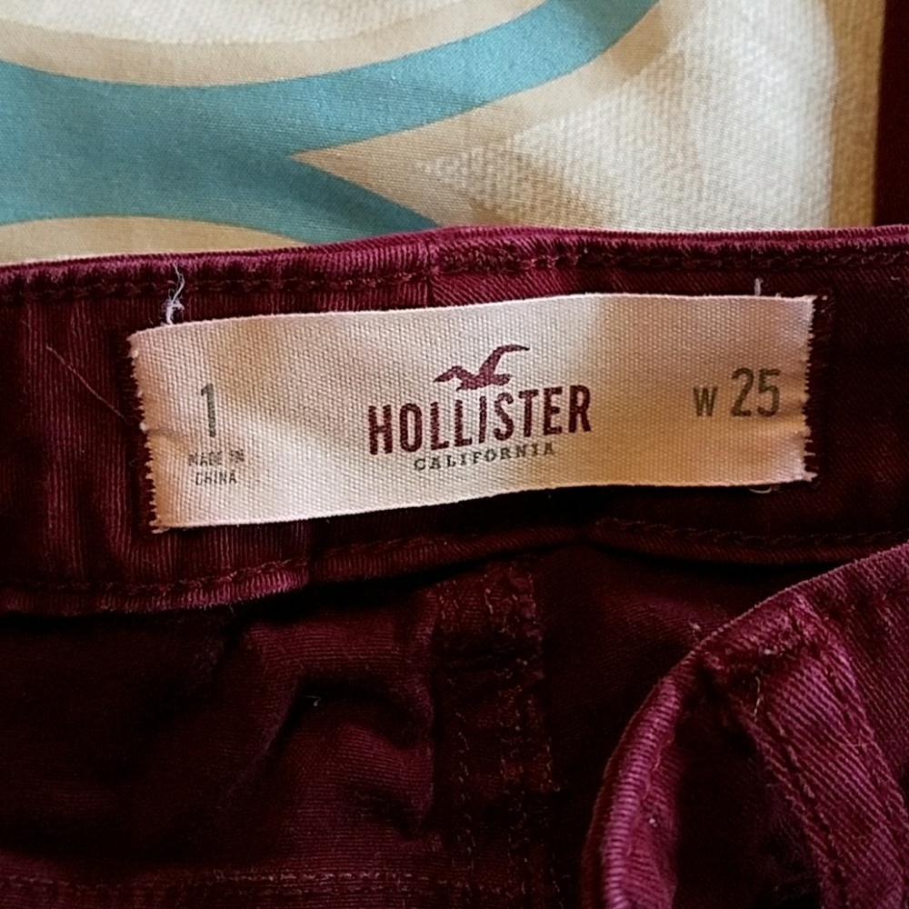 🚫❌SOLD❌🚫Maroon skinny - Picture 4 of 4