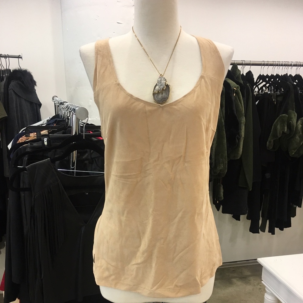 PELLE d'after by NAIRAN Razor Back Tank