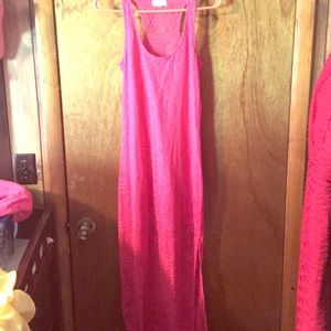 Pink maxi