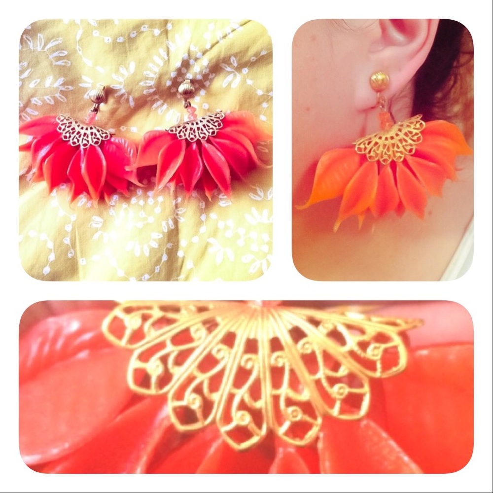 Novelty Indian clip on earrings