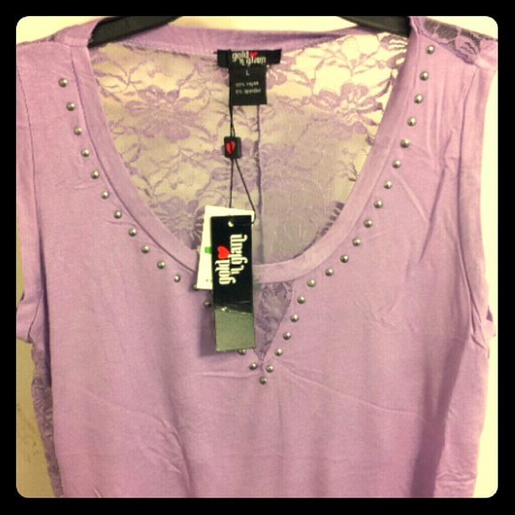 Rock brand women's sleeveless tank top size Lg - Picture 2 of 3