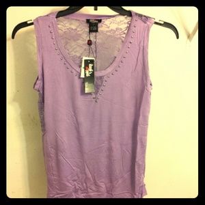Rock brand women's sleeveless tank top size Lg