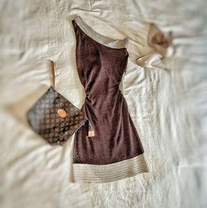 NWT Arden B One Shoulder Dress Size XS