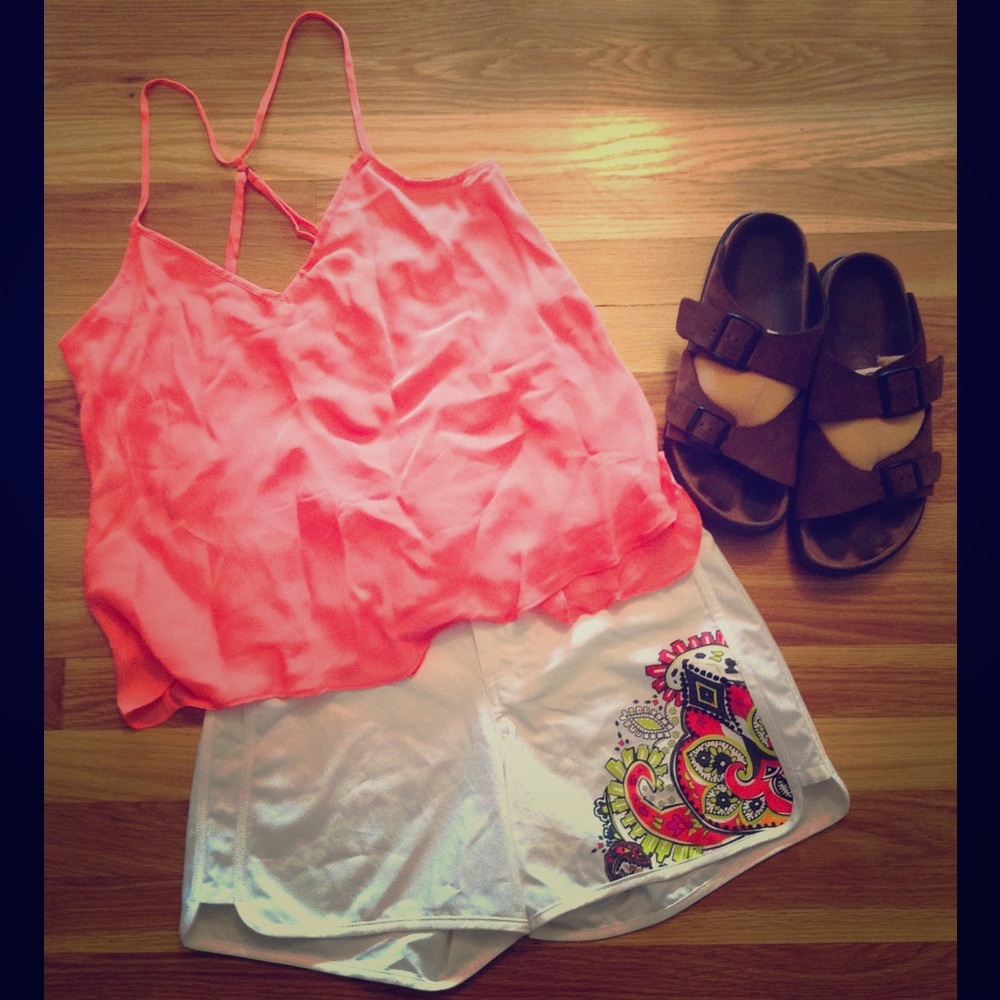 Athleta Zanzibar White Board Shorts 2 XS