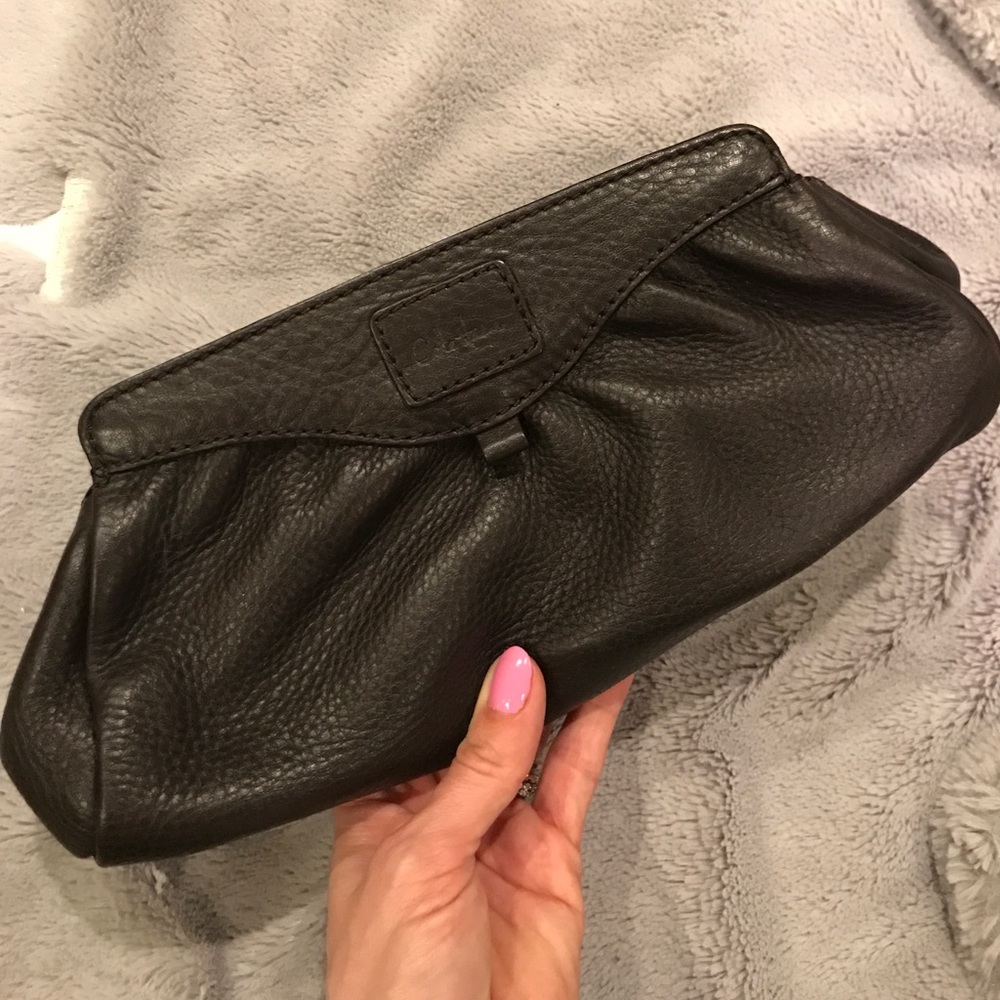 Authentic Cole Haan Genuine Leather Clutch