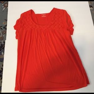 Lane Bryant woven Front Top.  14/16