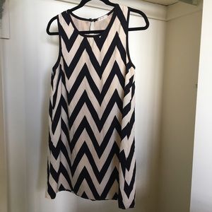 Chevron Swing Dress