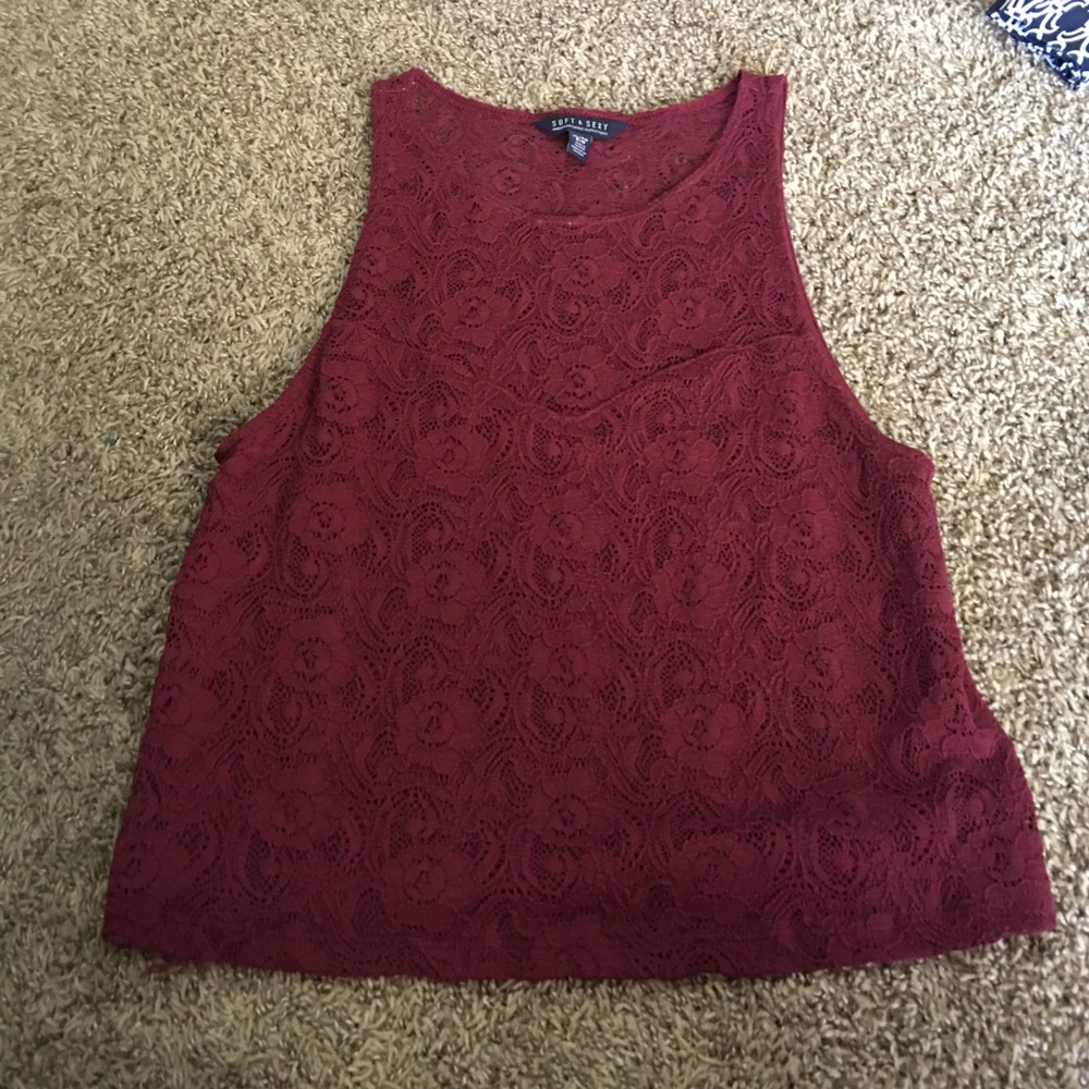 Lace Crop Top