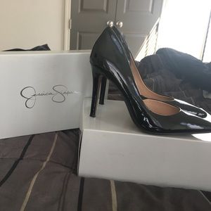 Black Patent Leather Pumps