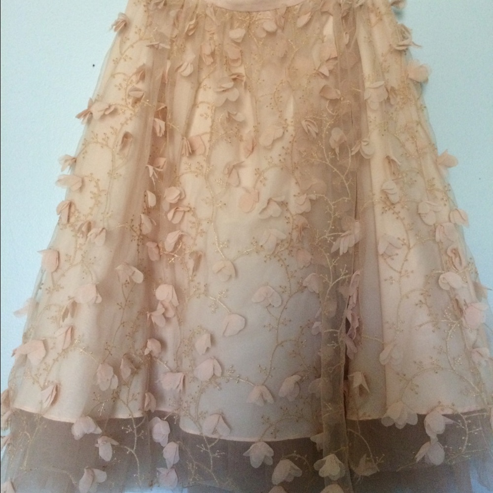 Anthropologie flutter skirt
