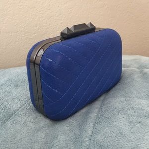 NWOT Blue clutch