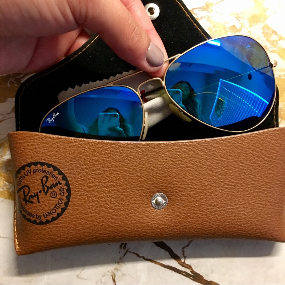 Ray Ban 62mm Blue Sunglasses