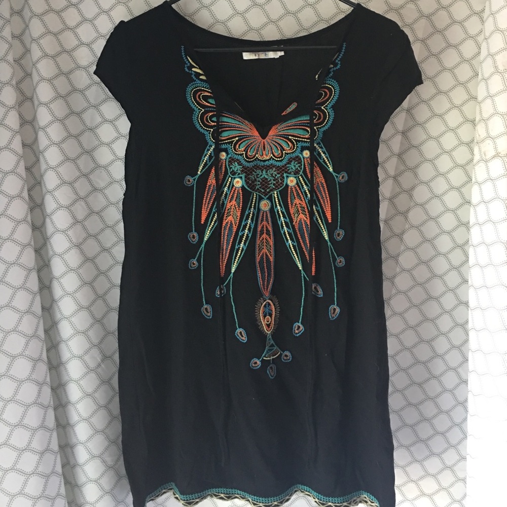 Long shirt or short boho dress