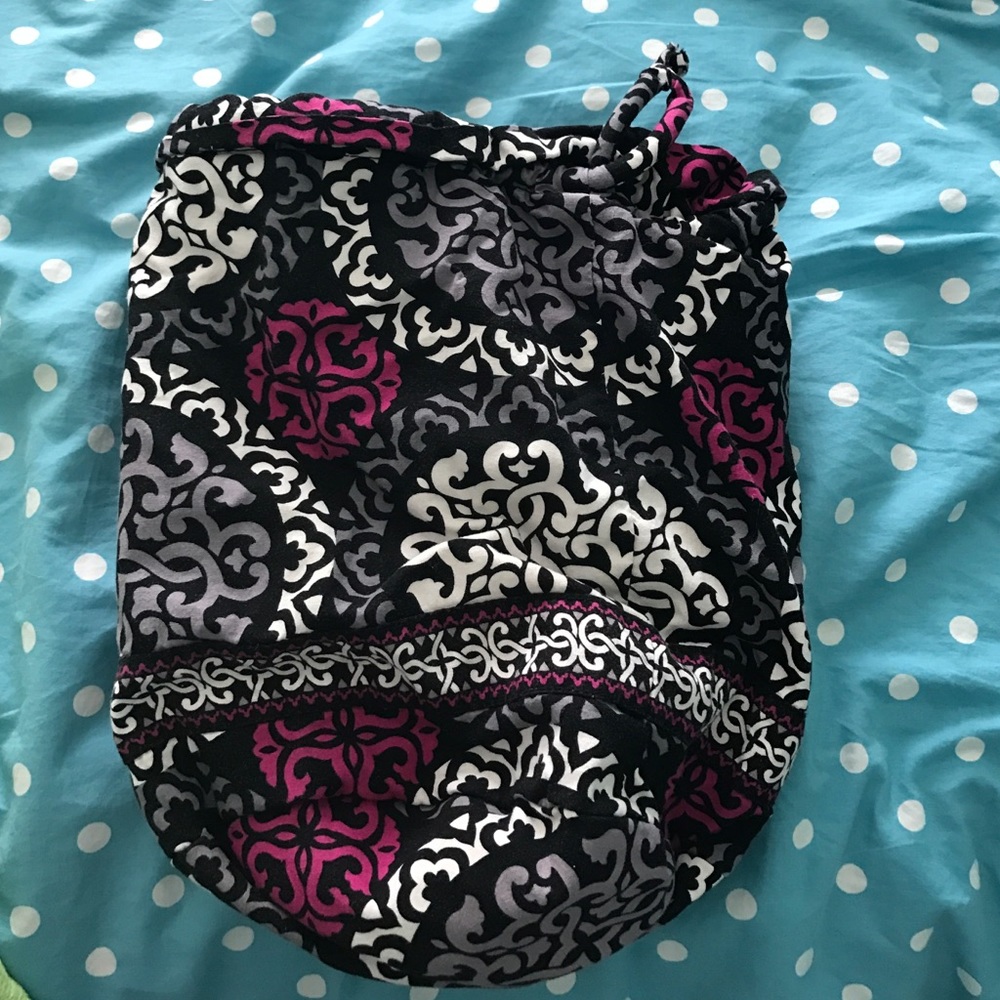 Vera Bradley drawstring ditty bag