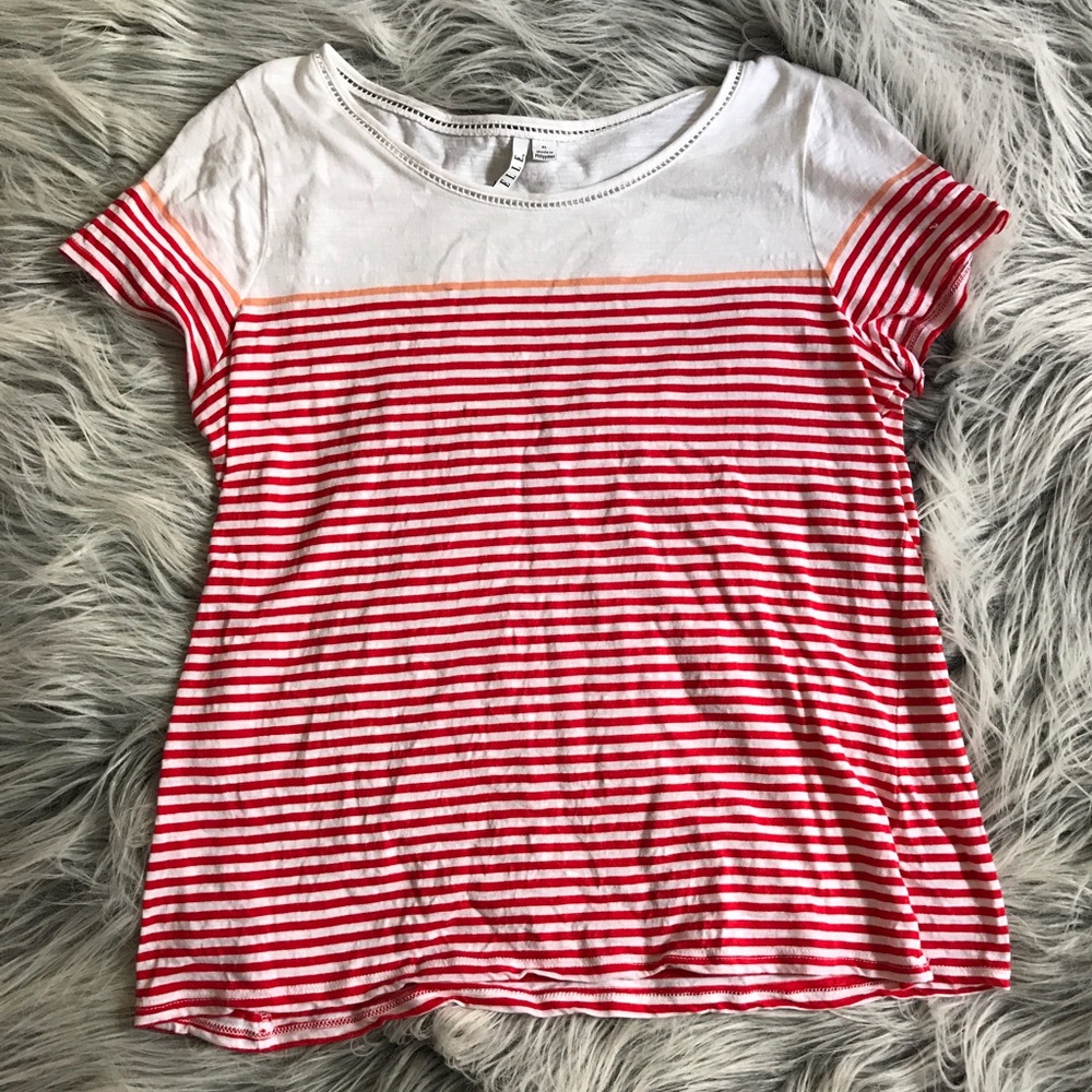 Elle striped t shirt