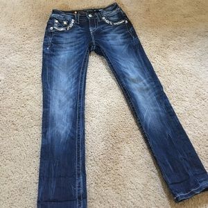 Miss Me Signature Cropped Jeans