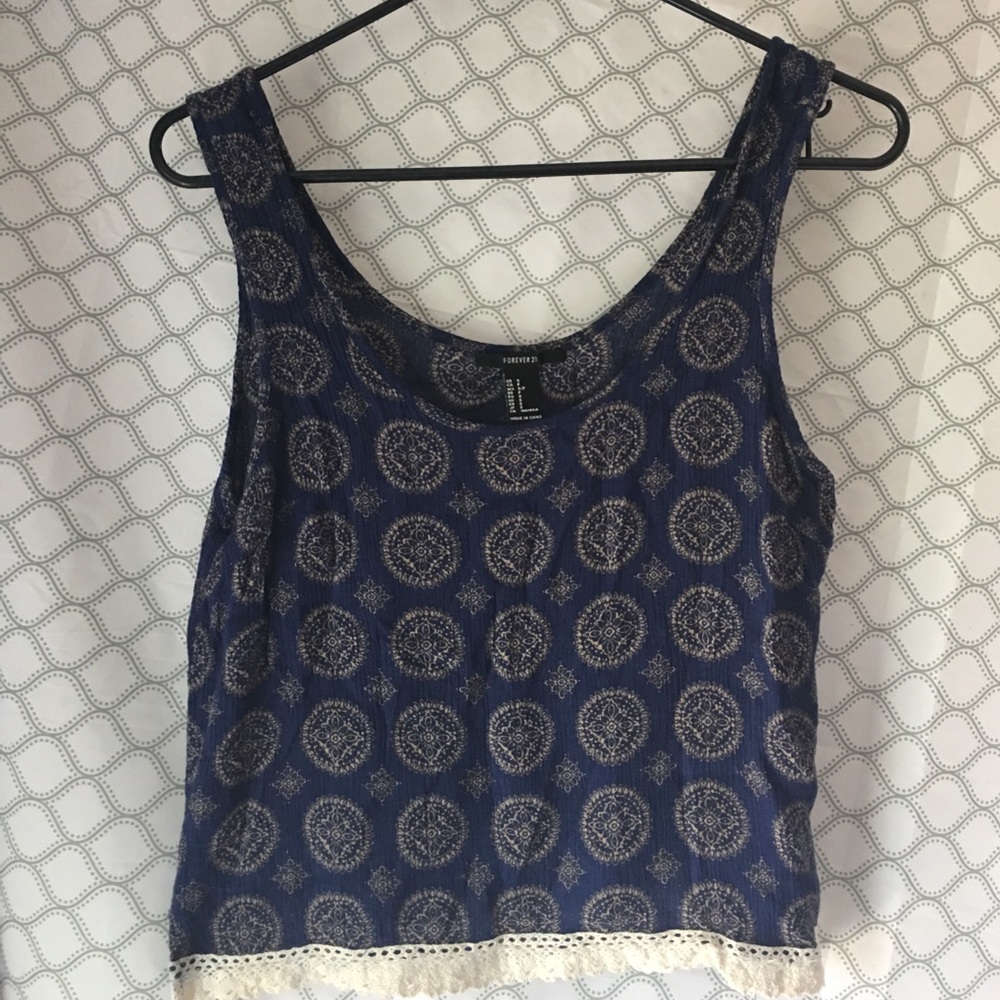 Boho tank top