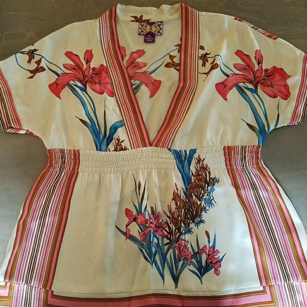 Yumi king silk top