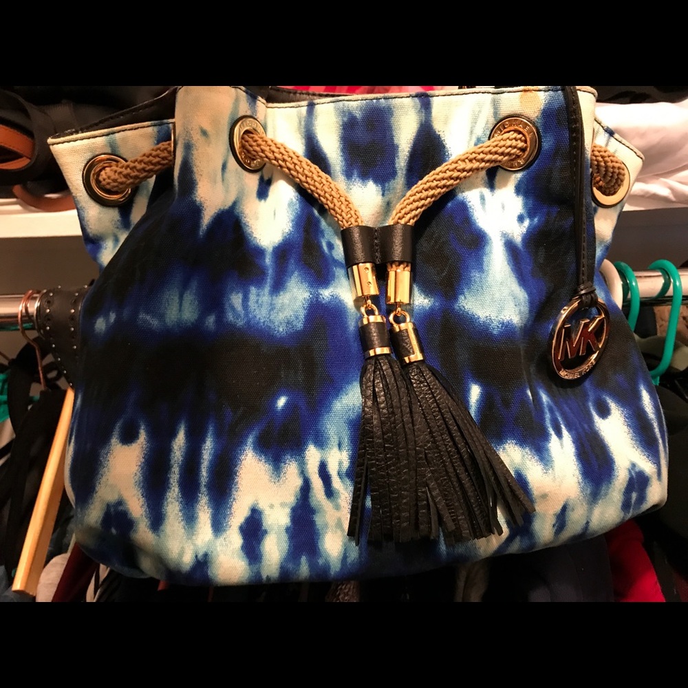 Tie dye Michael Kors Bag