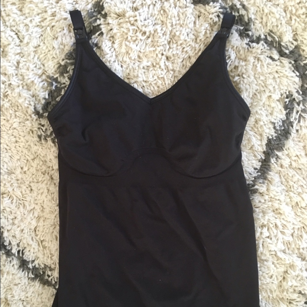 Bravado basics body silk nursing tank / cami