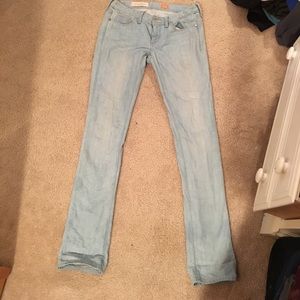 Light wash anthropologie jeans