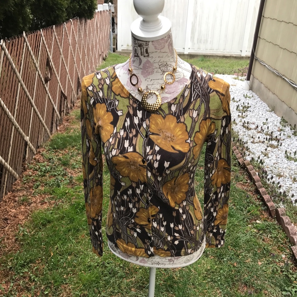 Ann Taylor Loft Button Down Sweater