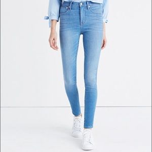 Madewell high rise jeans!