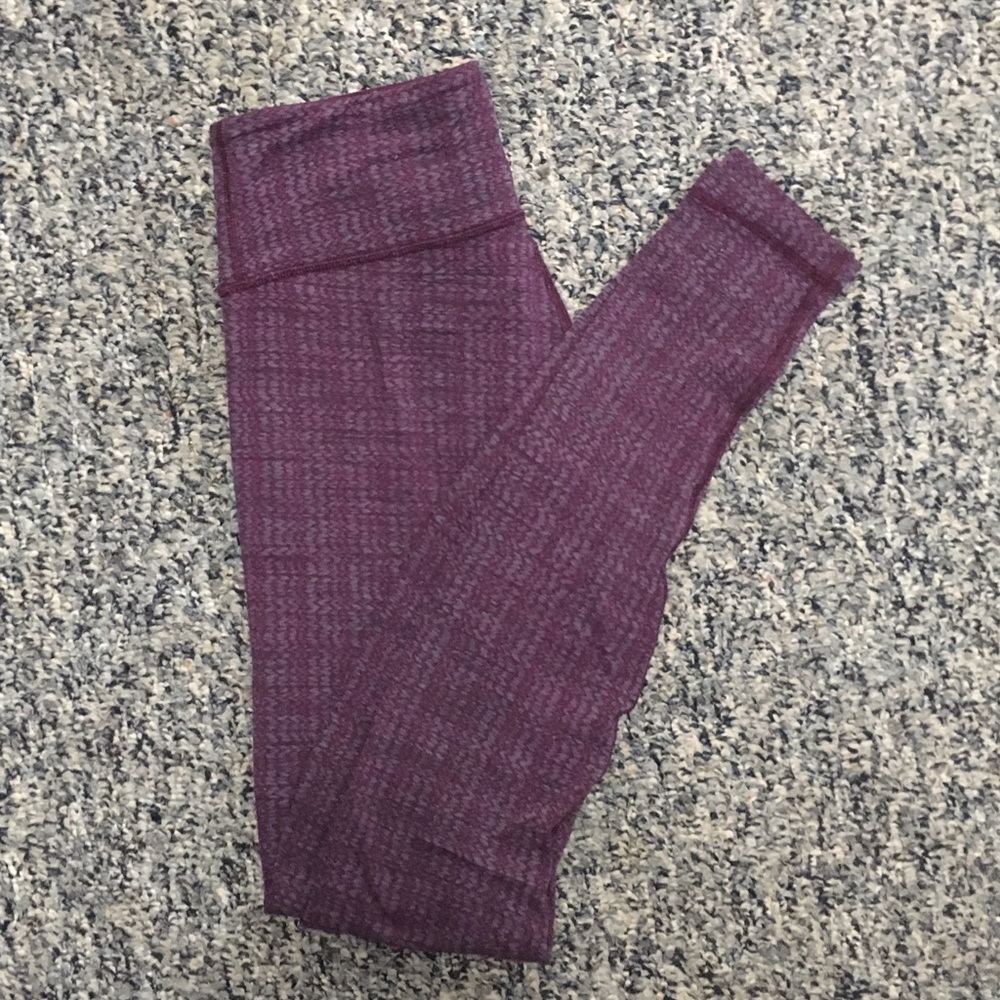 Purple lulu lemon leggings!