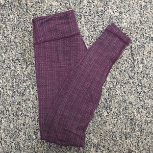 Purple lulu lemon leggings!