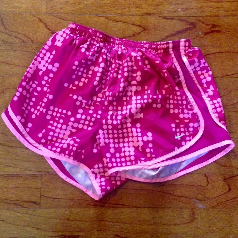 Nike dri-fit patterned running shorts