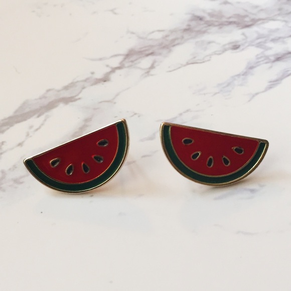 Jewelry - Adorable and Fun Watermelon Earrings