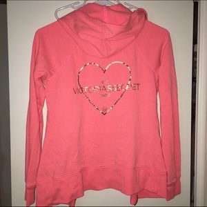 Victoria Secret Fashion Show Zip Up Sweater