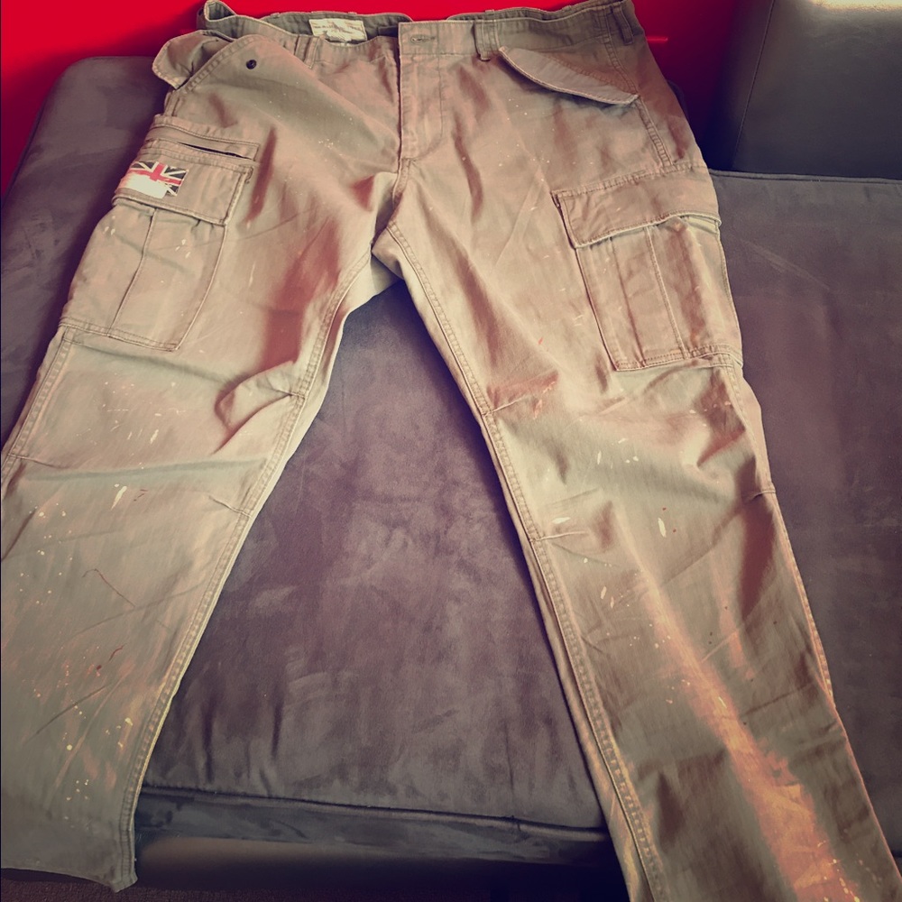 Polo denim and Supply Cargo pants