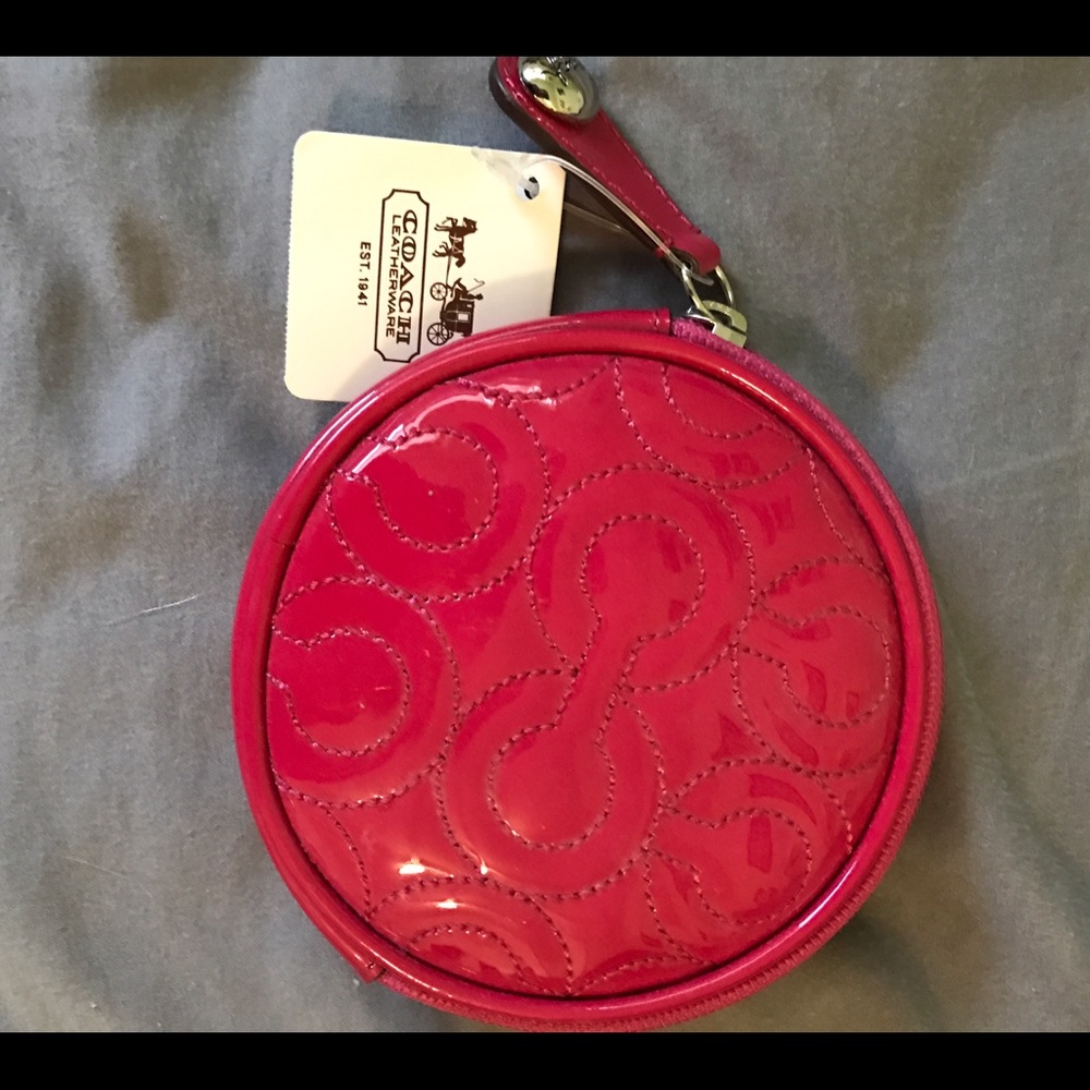 New with tags coach coin purse