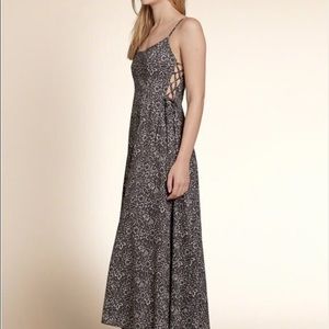 Hollister side lace dress