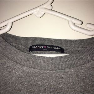 Brandy Melville cropped sweater